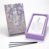 「日本香堂」 宇野千代のお線香 淡墨の桜 　バラ詰