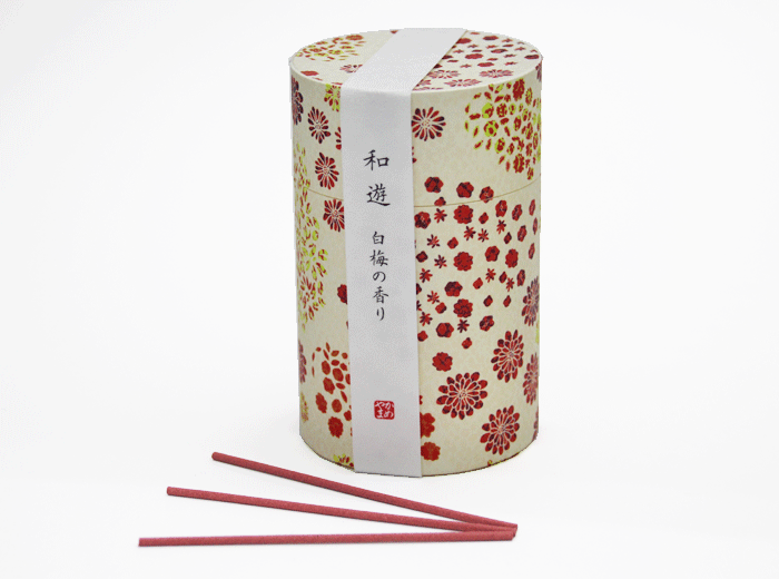 カメヤマ」 ミニ寸 和遊 白梅の香り - 日本の心⁺ Online Store